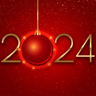 2024 New Year PC wallpaper
