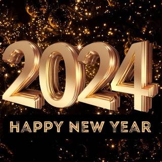 2024 New Year PC wallpaper