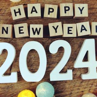 2024 New Year PC wallpaper
