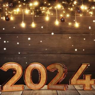 New Year 2024 PC wallpaper