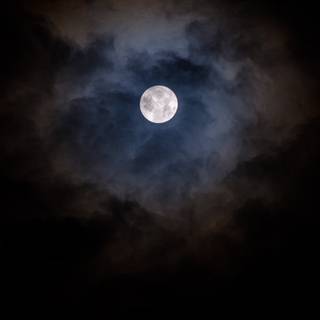 Clouds moon wallpaper