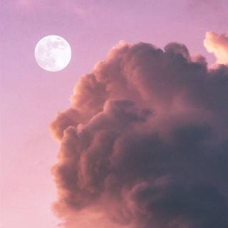 Clouds moon wallpaper
