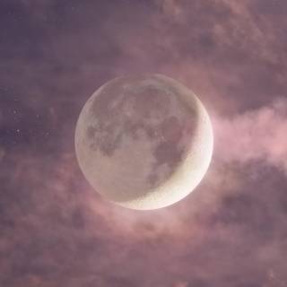 Clouds moon wallpaper