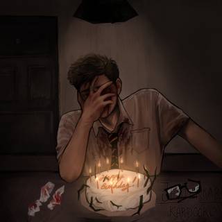 Sad birthday wallpaper