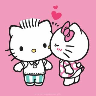 Valentine Hello Kitty wallpaper
