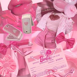 Aesthetic Barbie wallpaper
