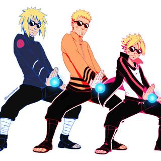 Minato Naruto Boruto wallpaper