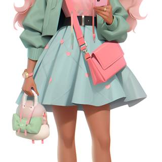 Aesthetic Barbie wallpaper