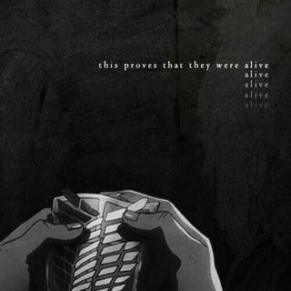Attack on Titan quote wallpaper