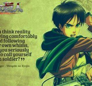 Attack on Titan quote wallpaper