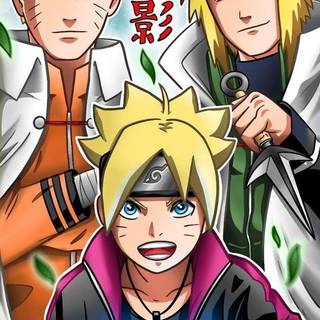 Minato Naruto Boruto wallpaper