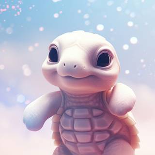 Cartoon reptile iPhone wallpaper