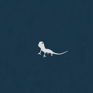 Cartoon reptile iPhone wallpaper
