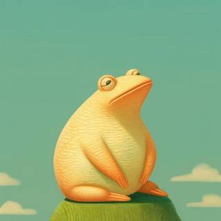 Froggy cute wallpaper