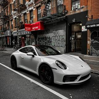 Porsche Gts 992 phone wallpaper