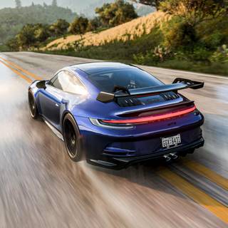 Porsche Gts 992 phone wallpaper