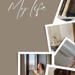 White mobile aesthetic wallpaper