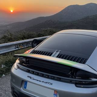 Porsche Gts 992 phone wallpaper