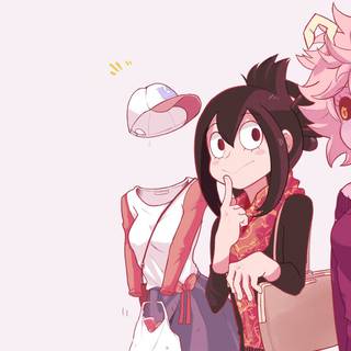 My Hero Academia girl art wallpaper