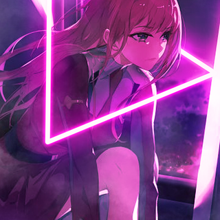 Neon anime PFP wallpaper