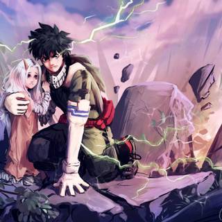 My Hero Academia girl art wallpaper