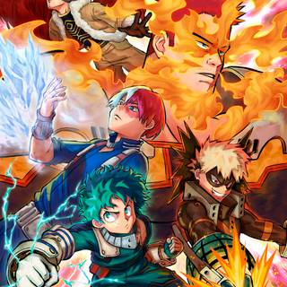 My Hero Academia girl art wallpaper