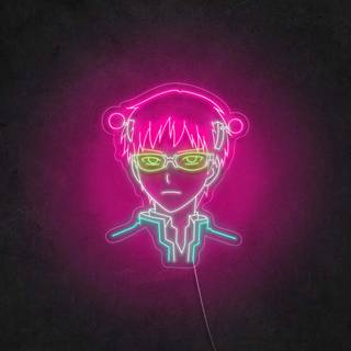 Neon anime PFP wallpaper