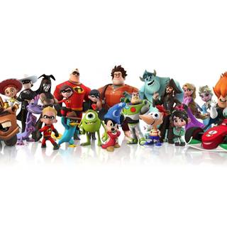 Pixar characters wallpaper