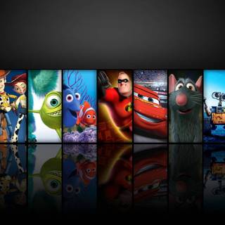 Pixar characters wallpaper