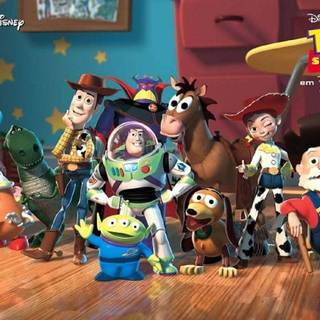Pixar characters wallpaper