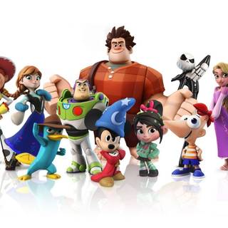 Pixar characters wallpaper