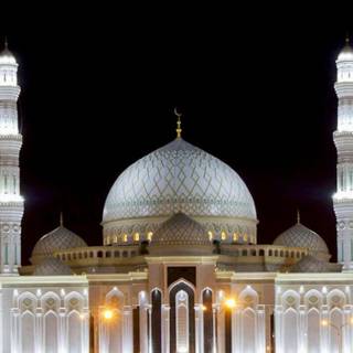 Mosque nature wallpaper