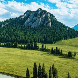 Mountain scenery 4k wallpaper