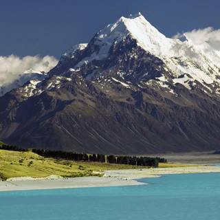 Mountain scenery 4k wallpaper