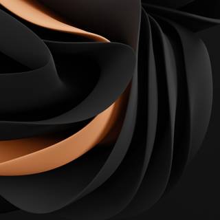 Black and orange 4k wallpaper