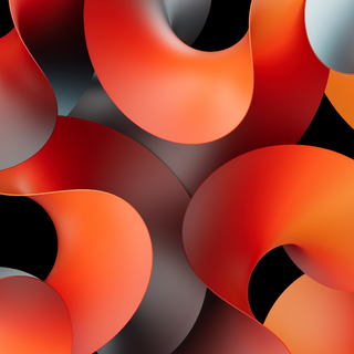 Black and orange 4k wallpaper