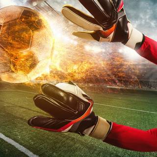 Soccer goalkeeper wallpaper