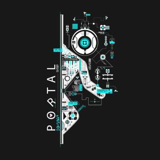 Portal phone wallpaper