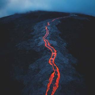 Lava iPhone wallpaper
