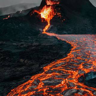 Lava iPhone wallpaper