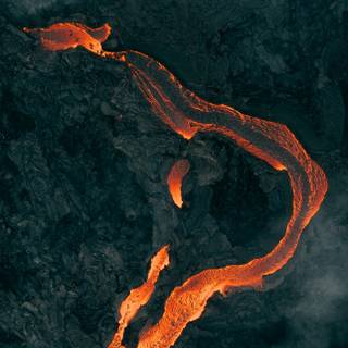 Lava iPhone wallpaper