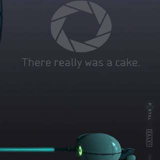 Portal phone wallpaper