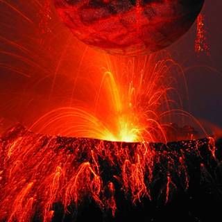 Lava iPhone wallpaper