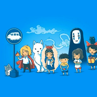 Ponyo iPhone wallpaper