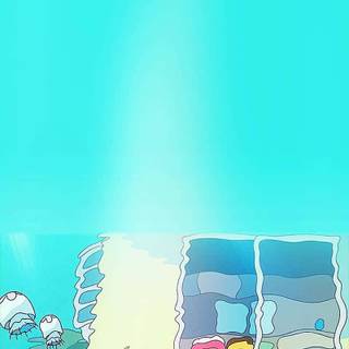 Ponyo iPhone wallpaper