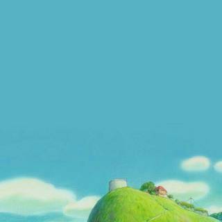 Ponyo iPhone wallpaper