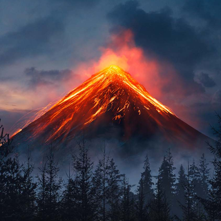 Lava iPhone wallpaper