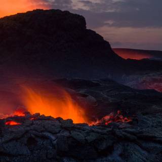 Lava iPhone wallpaper