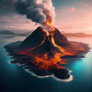 Lava iPhone wallpaper