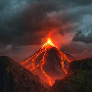 Lava iPhone wallpaper